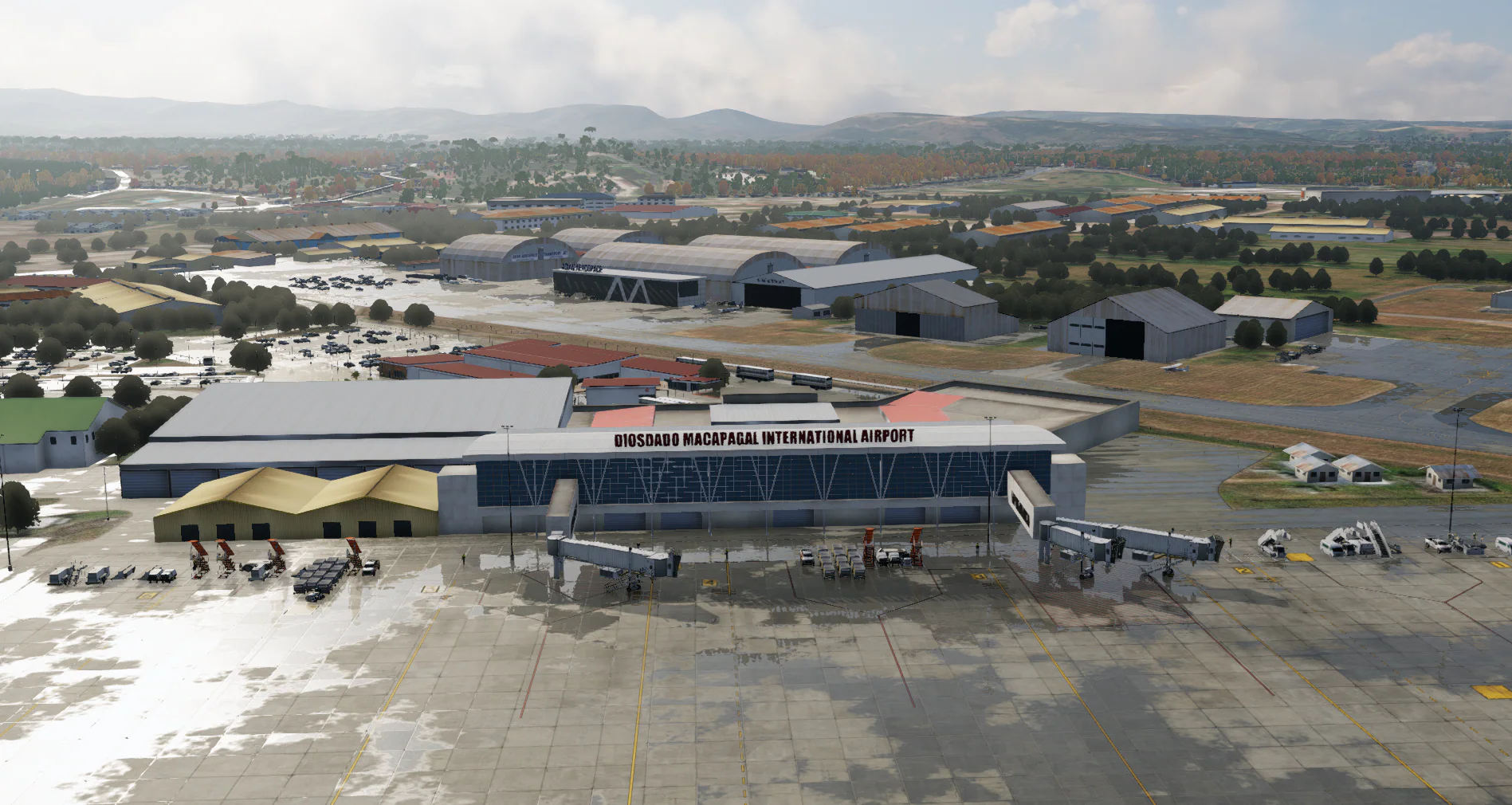 Airwil Sceneries Clark International (RPLC)