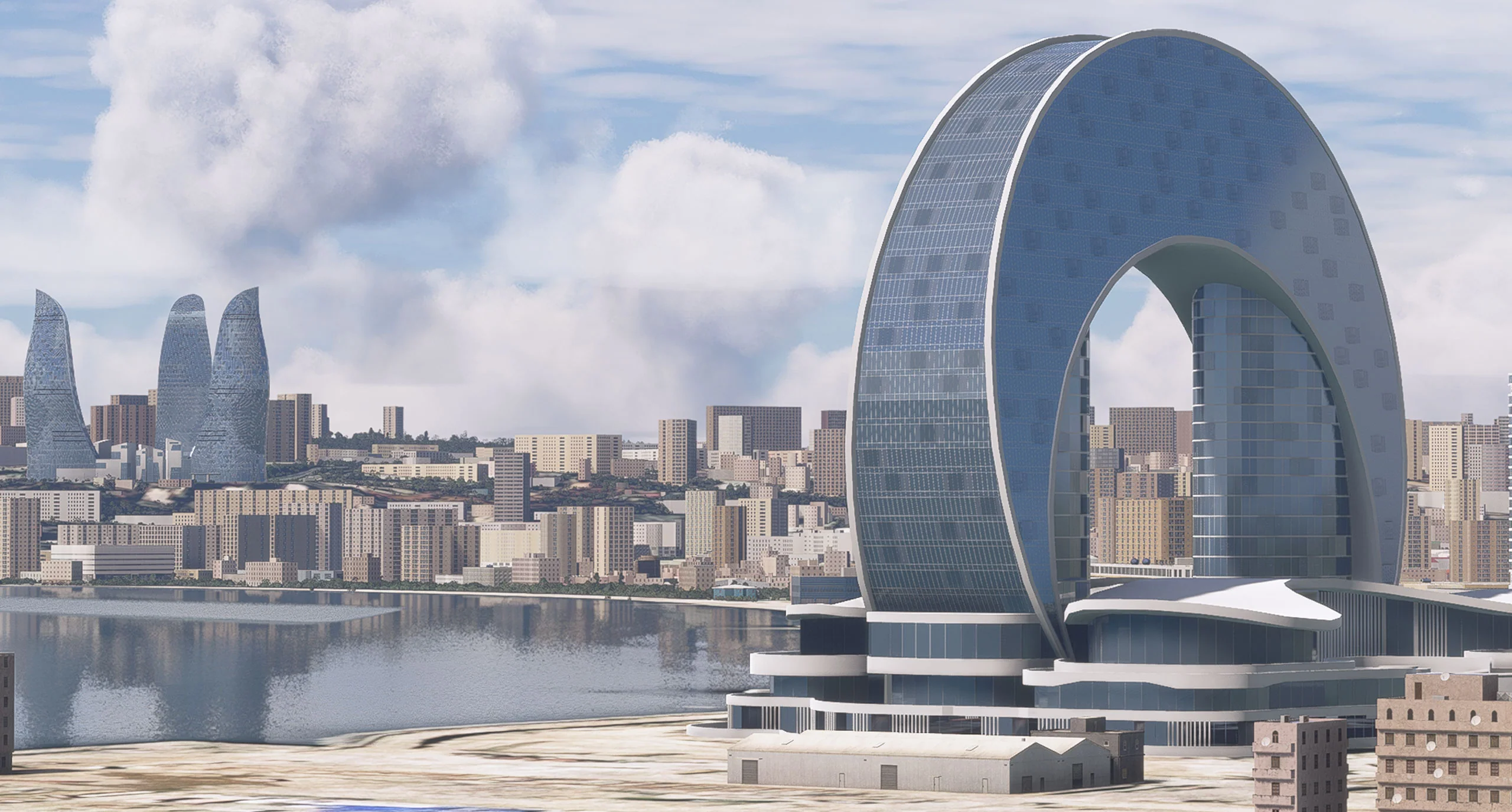 Azrsim Baku Landmarks for MSFS - Image 2