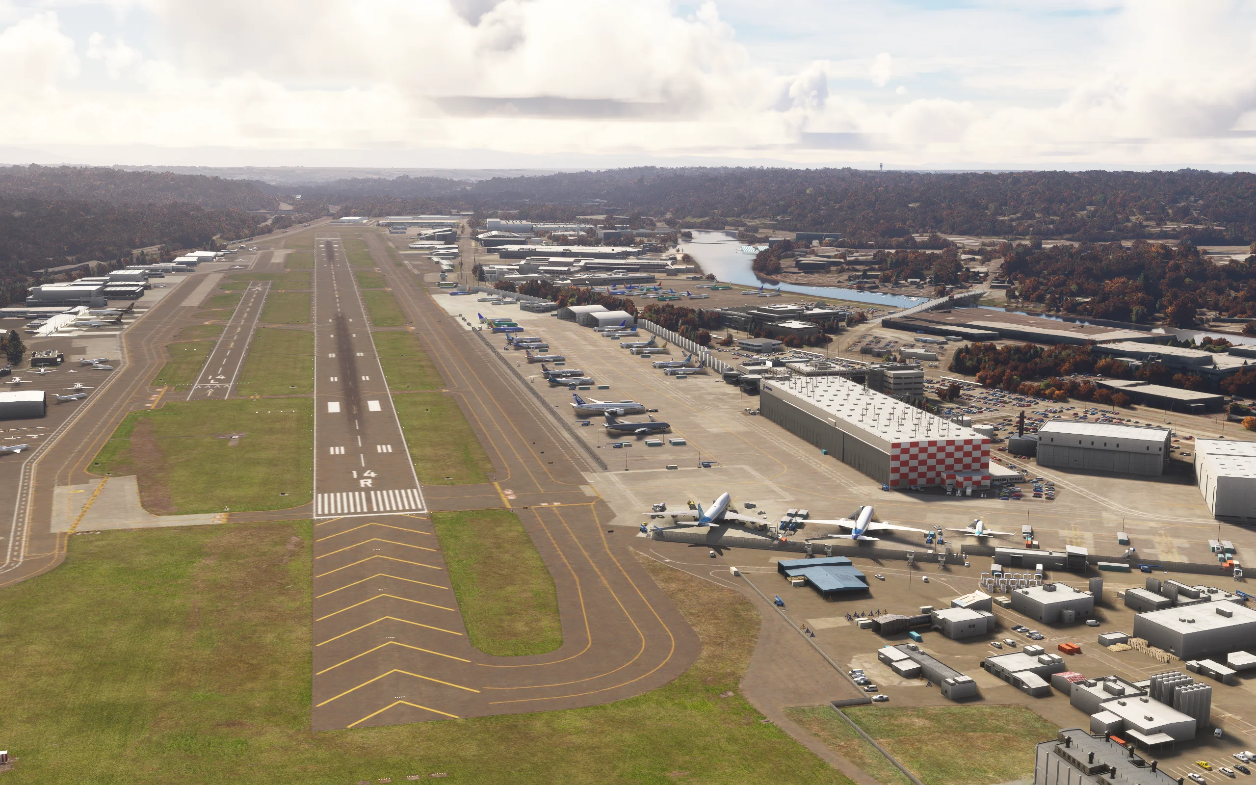 Drzewiecki Design Boeing Field (KBFI) for MSFS