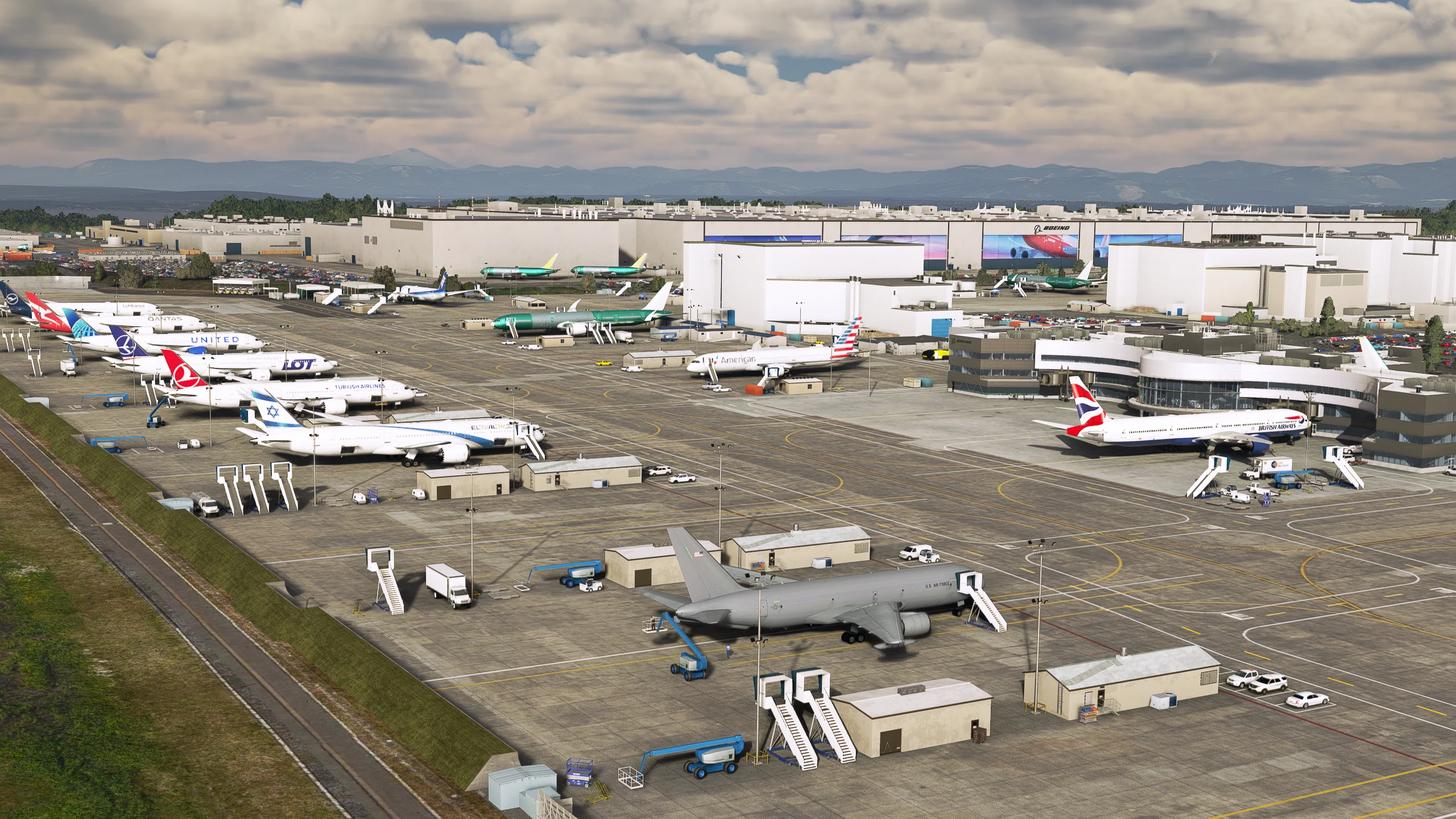 Drzewiecki Design Everett Paine Field (KPAE) for MSFS