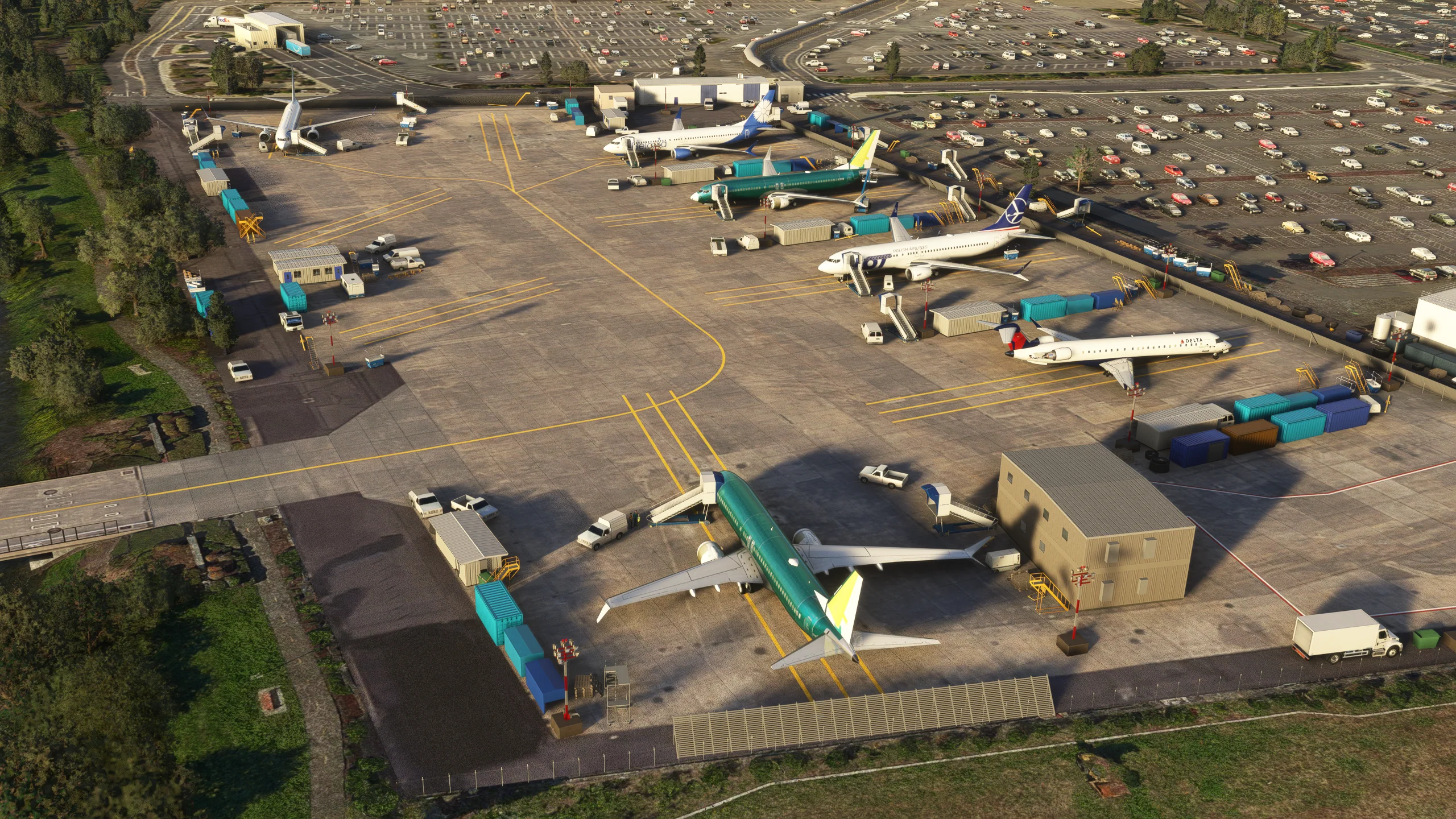 Drzewiecki Design Renton (KRNT) for MSFS