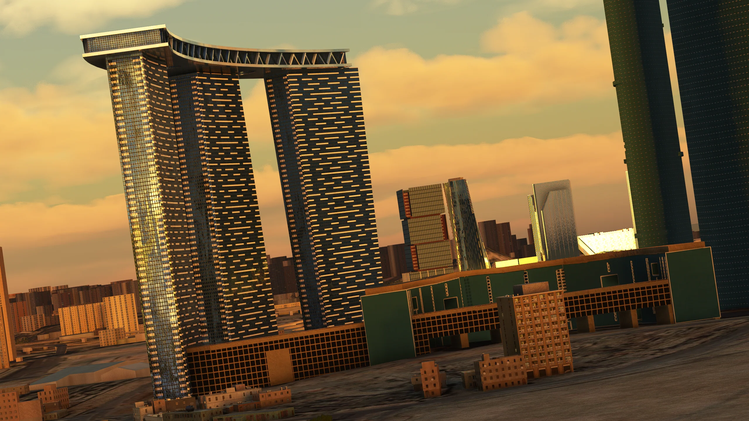 Iron Sim Abu Dhabi Highrise Landmarks for MSFS-2020 - Image 13