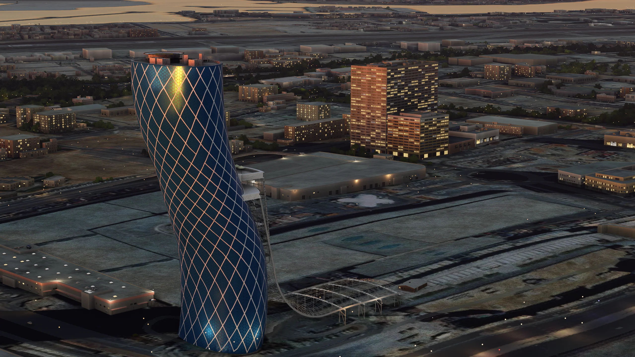Iron Sim Abu Dhabi Highrise Landmarks for MSFS-2020 - Image 3