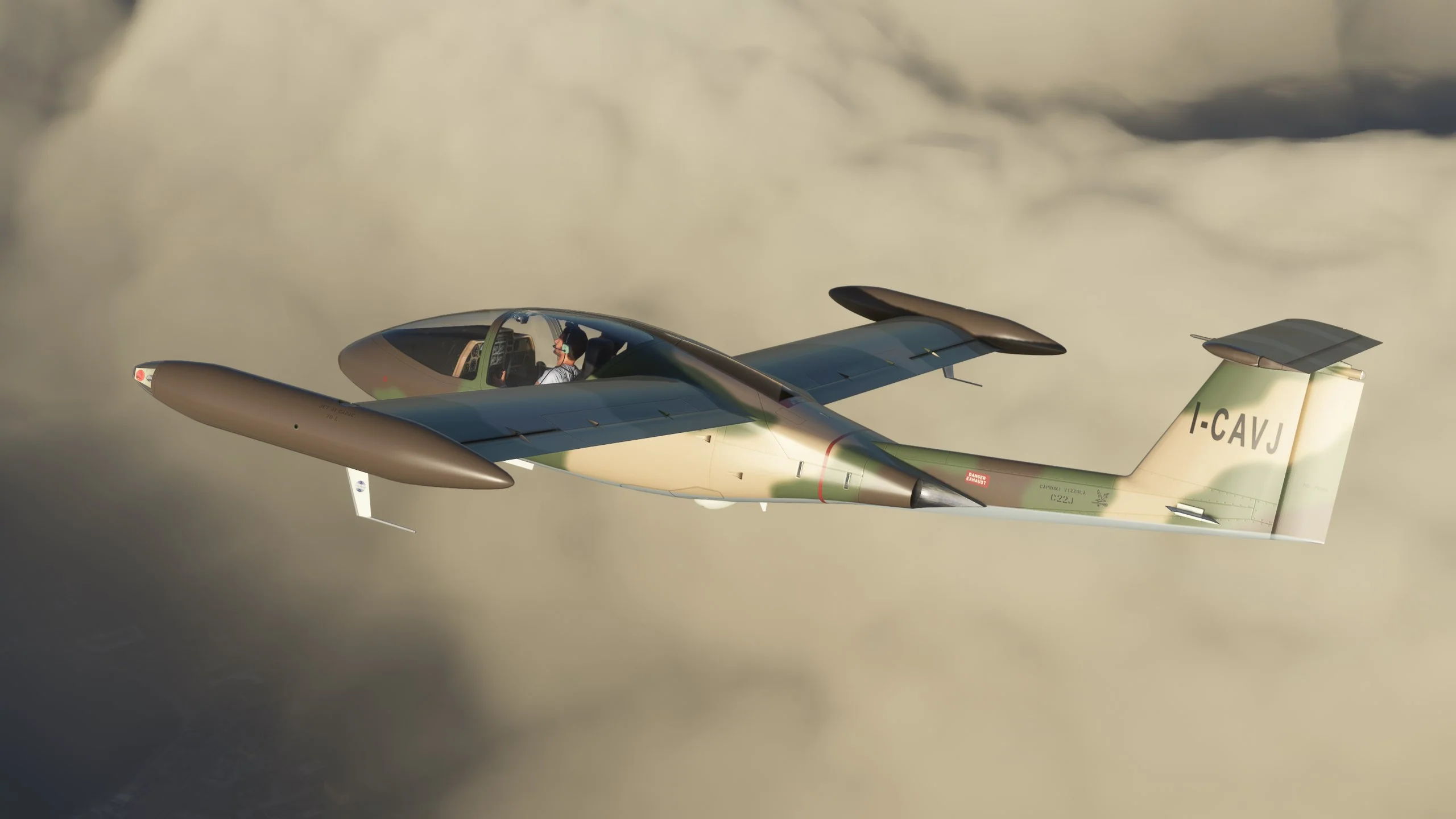 Mario Noriega Designs Caproni-Vizzola C-22J Ventura for MSFS-2020 - Image 6