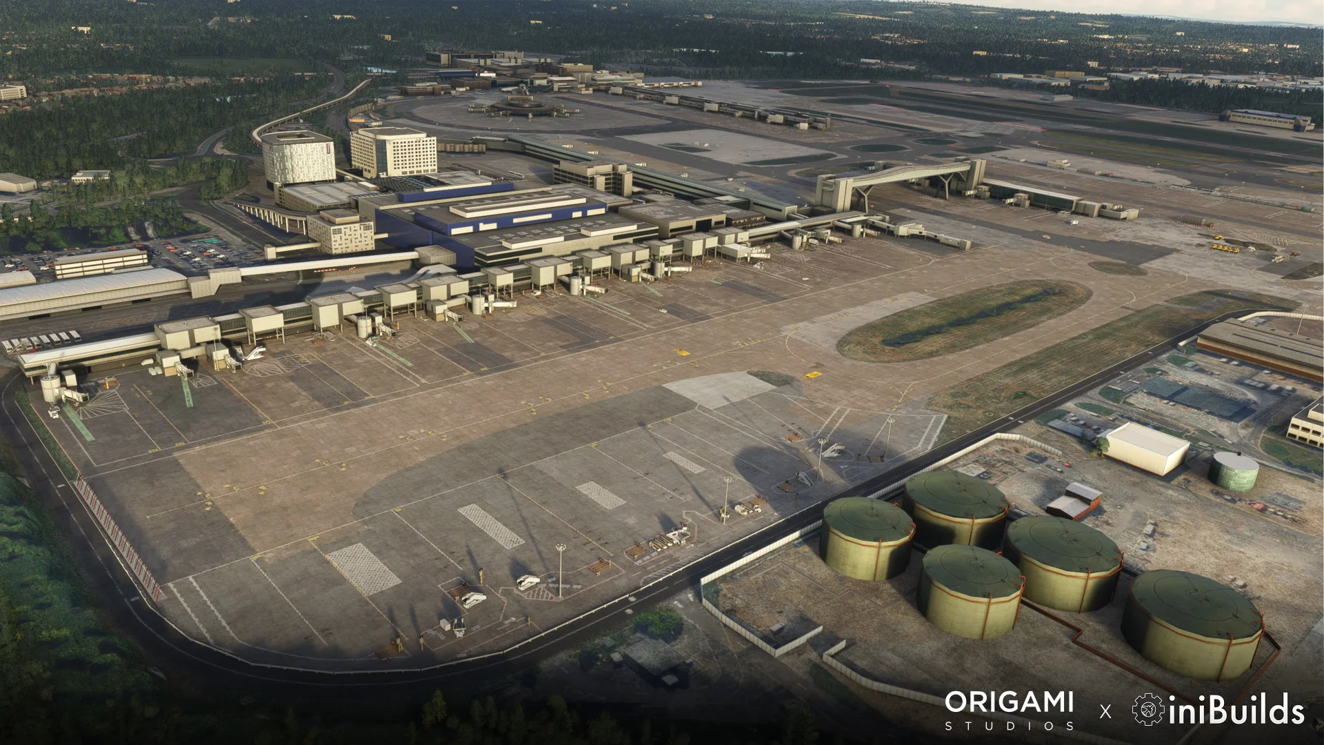 Origami Studios London Gatwick (EGKK) for MSFS-2020 - Image 4