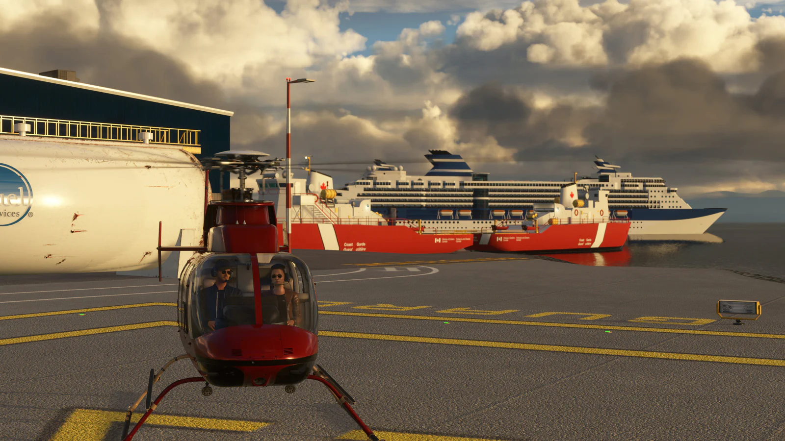 Roman Design Vancouver Island Heliports and Seaplane Bases for MSFS-2020 - Image 9