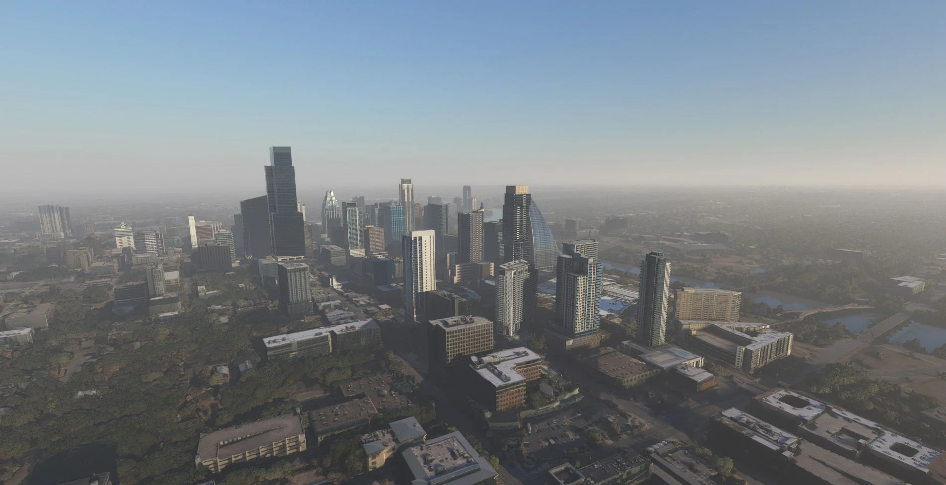 SamScene3D Austin Modern City for MSFS