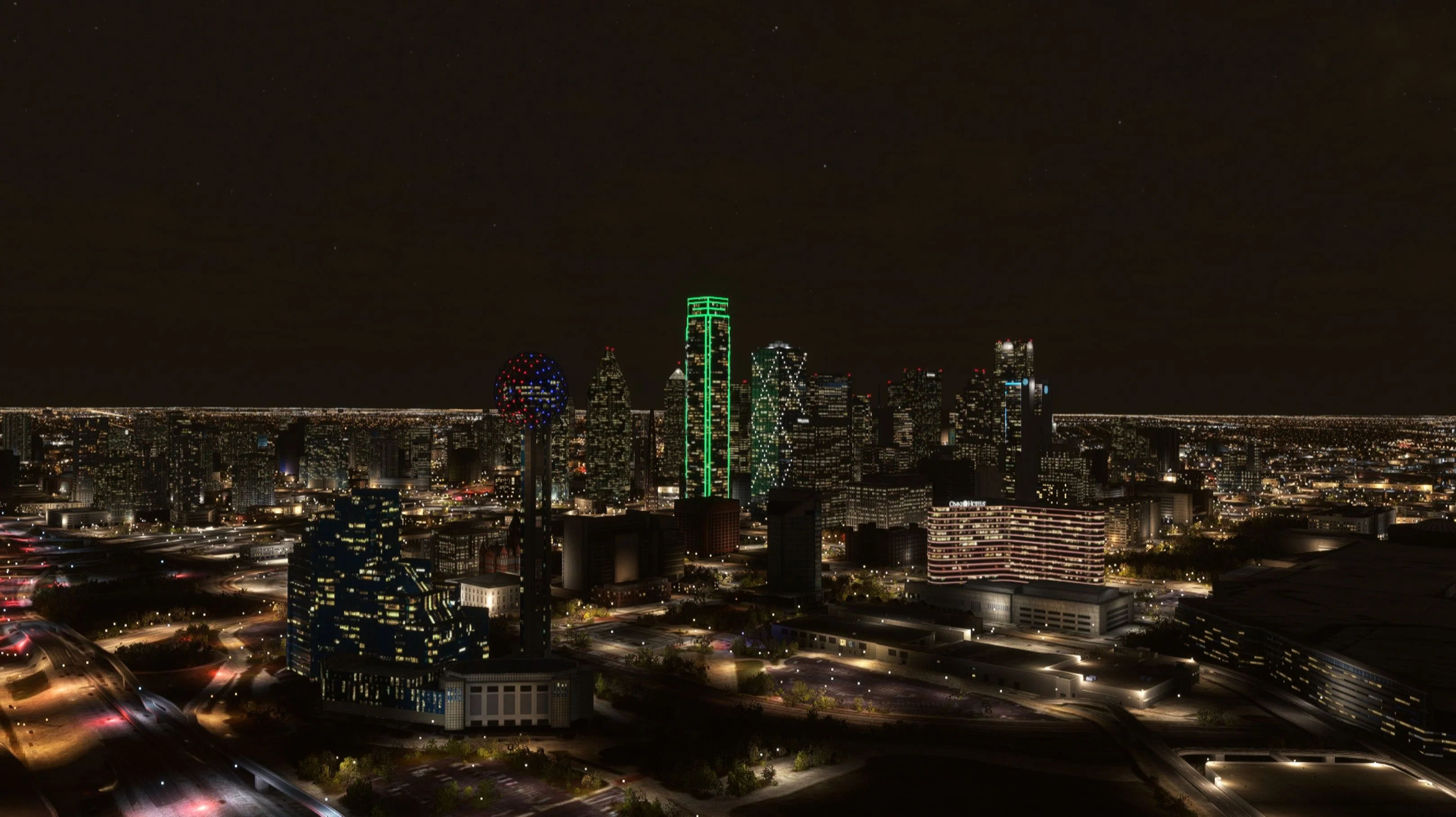 SamScene3D Dallas Modern City for MSFS - Image 12