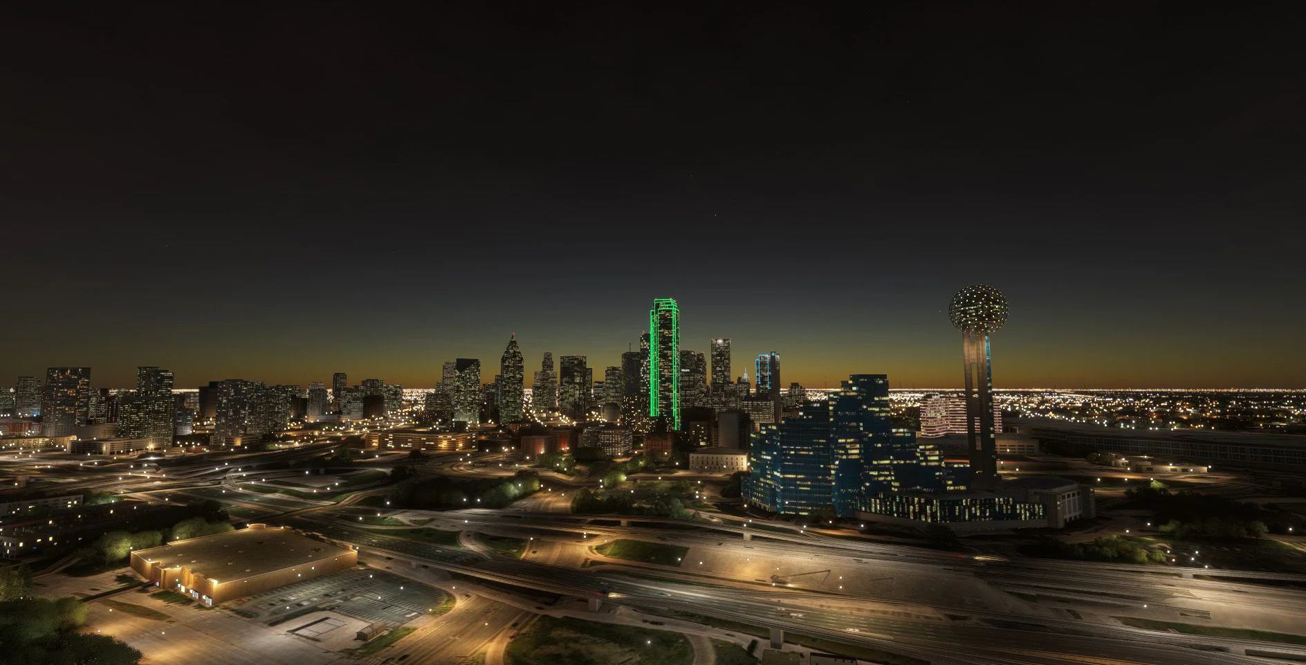 SamScene3D Dallas Modern City for MSFS - Image 7