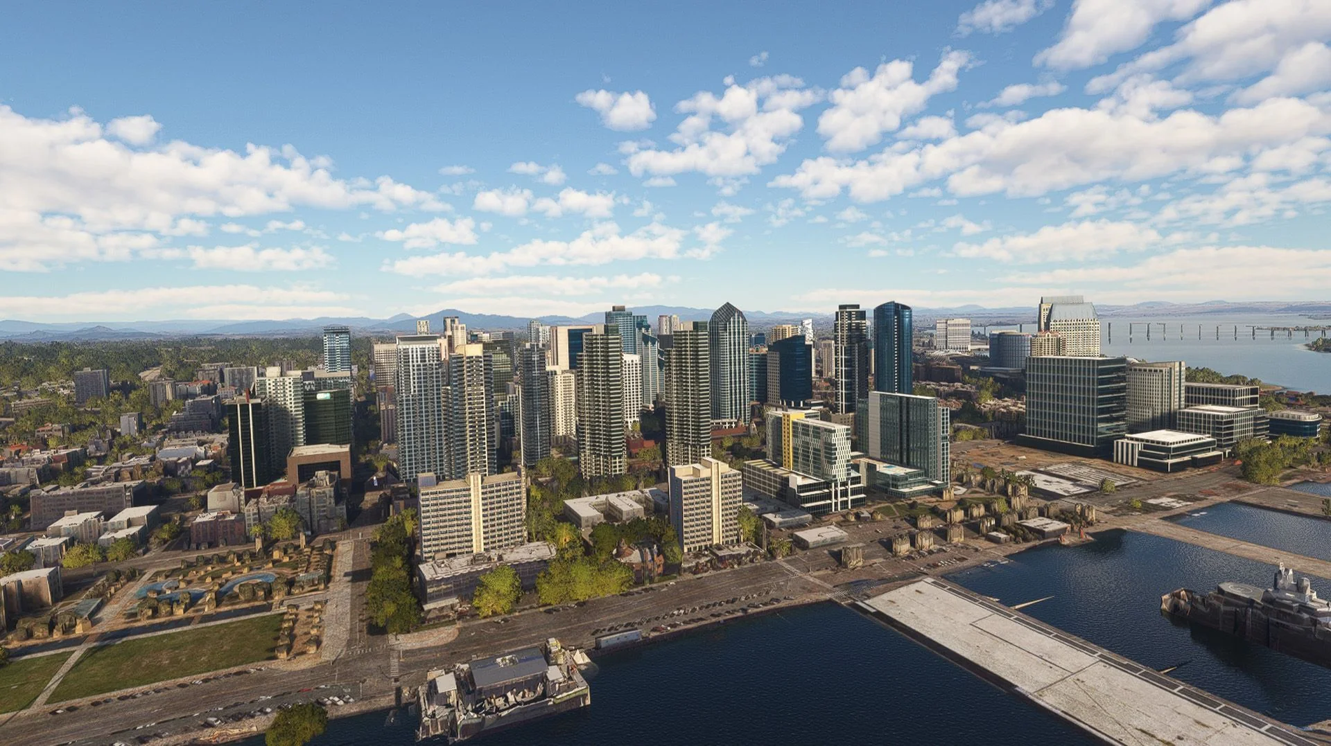 SamScene3D San Diego Modern City for MSFS