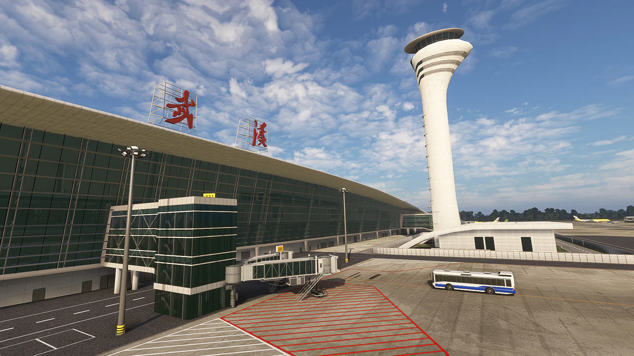 SamScene3D Wuhan (ZHHH) for MSFS-2020 - Image 3