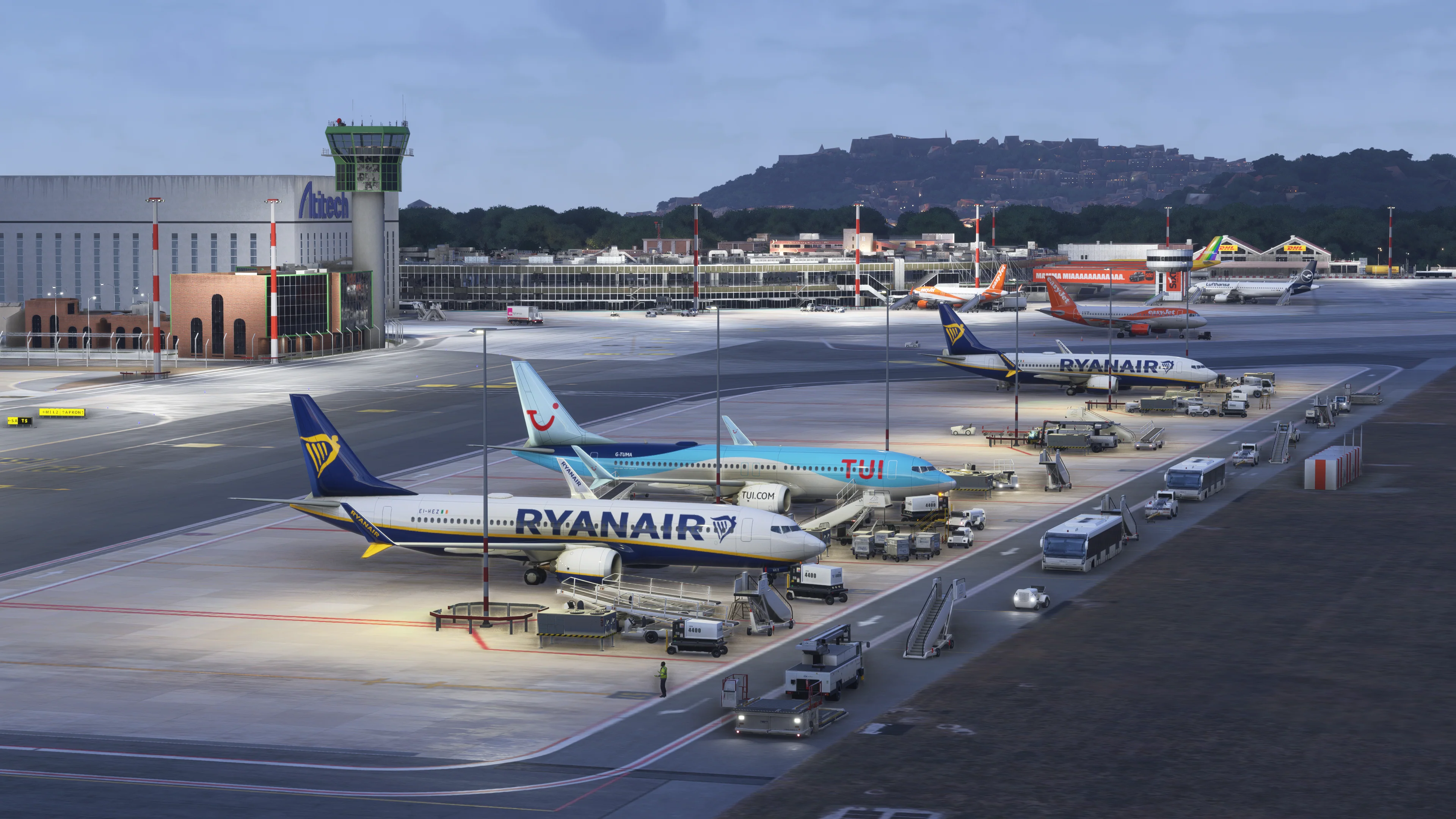 SimPixel Naples (LIRN) for MSFS