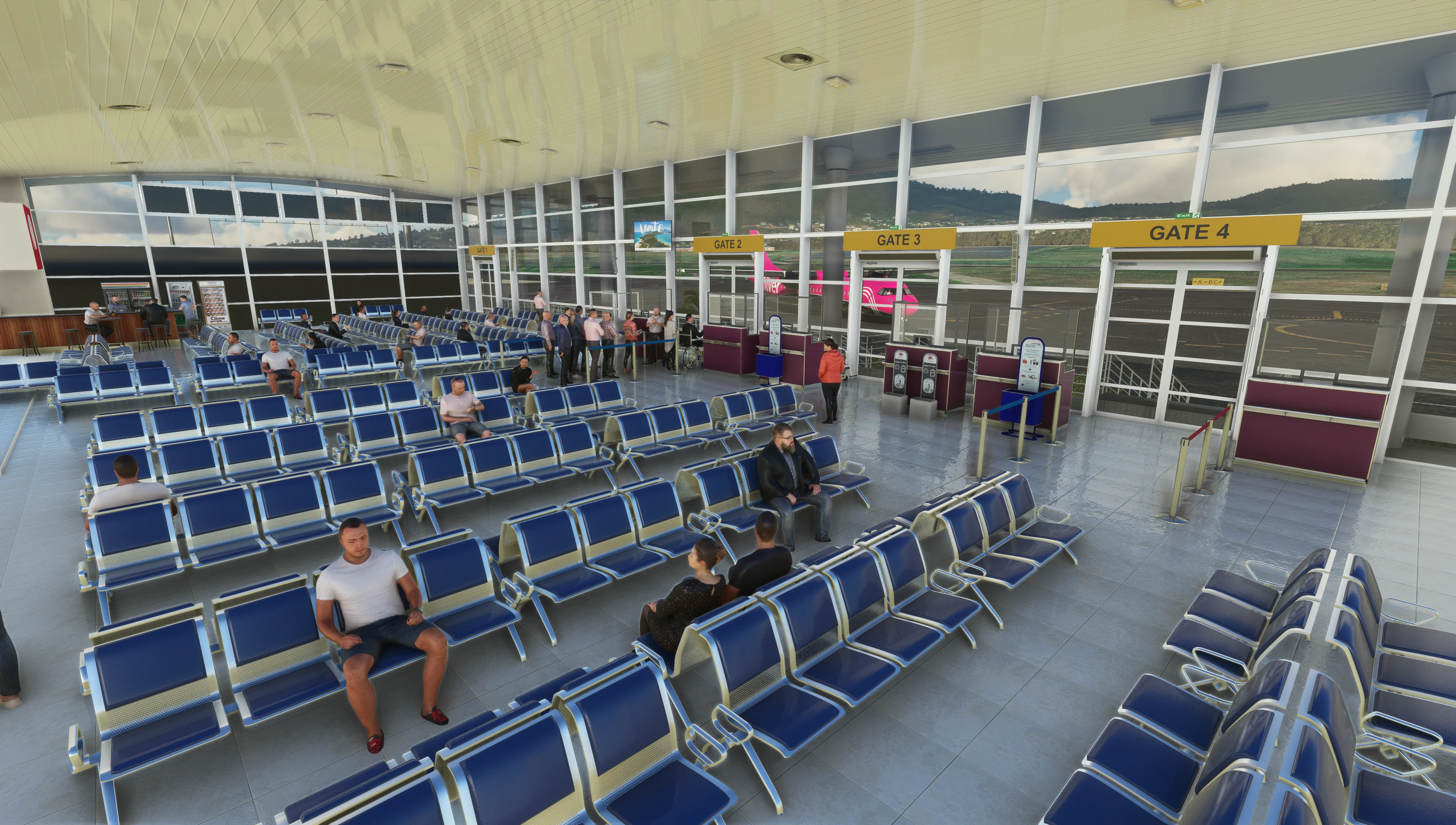 SLH Sim Designs St.Kitts Robert L. Bradshaw (TKPK) for MSFS-2020 - Image 21