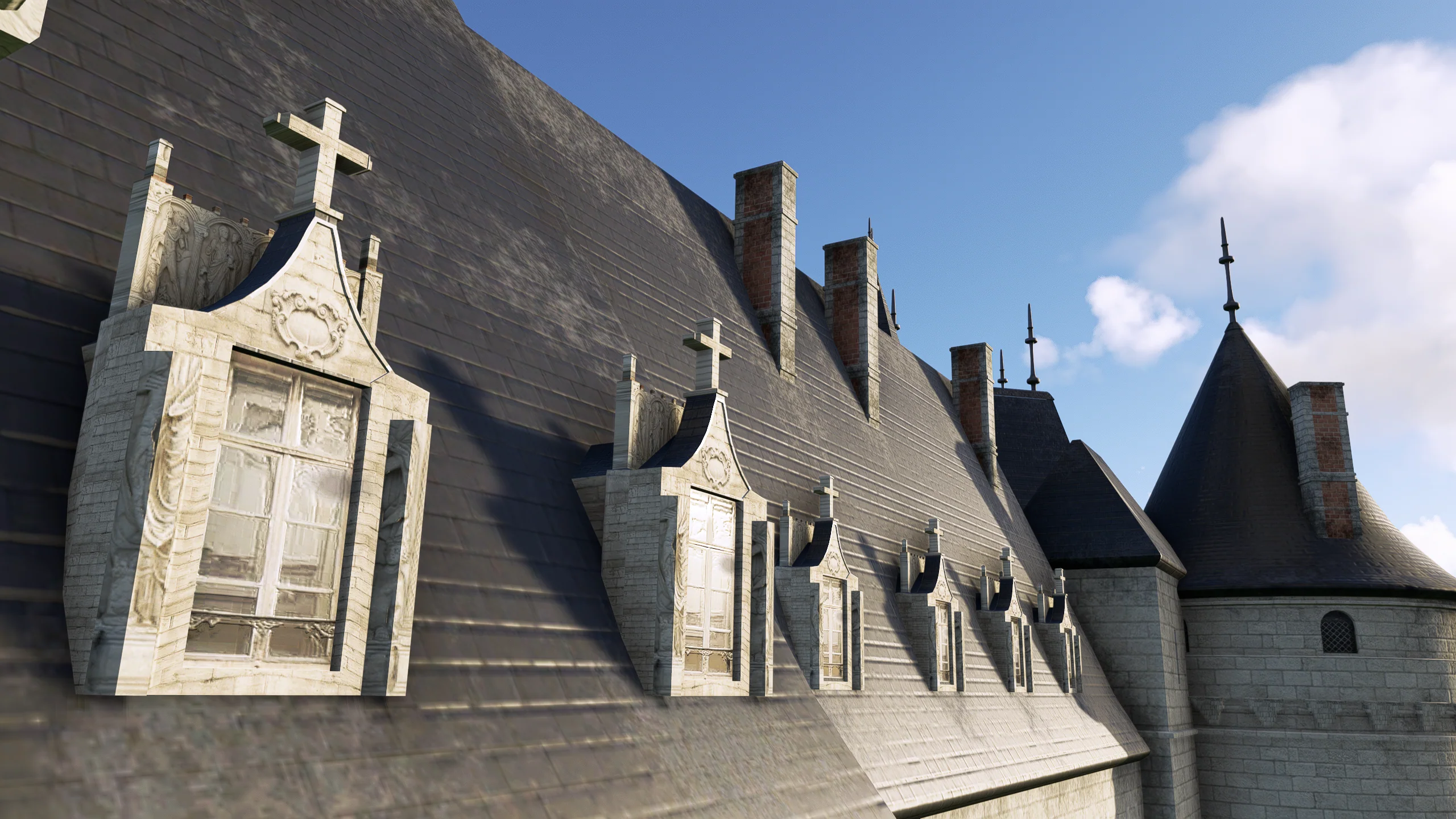 SPINOZA Castle of Chaumont for MSFS-2020 - Image 12