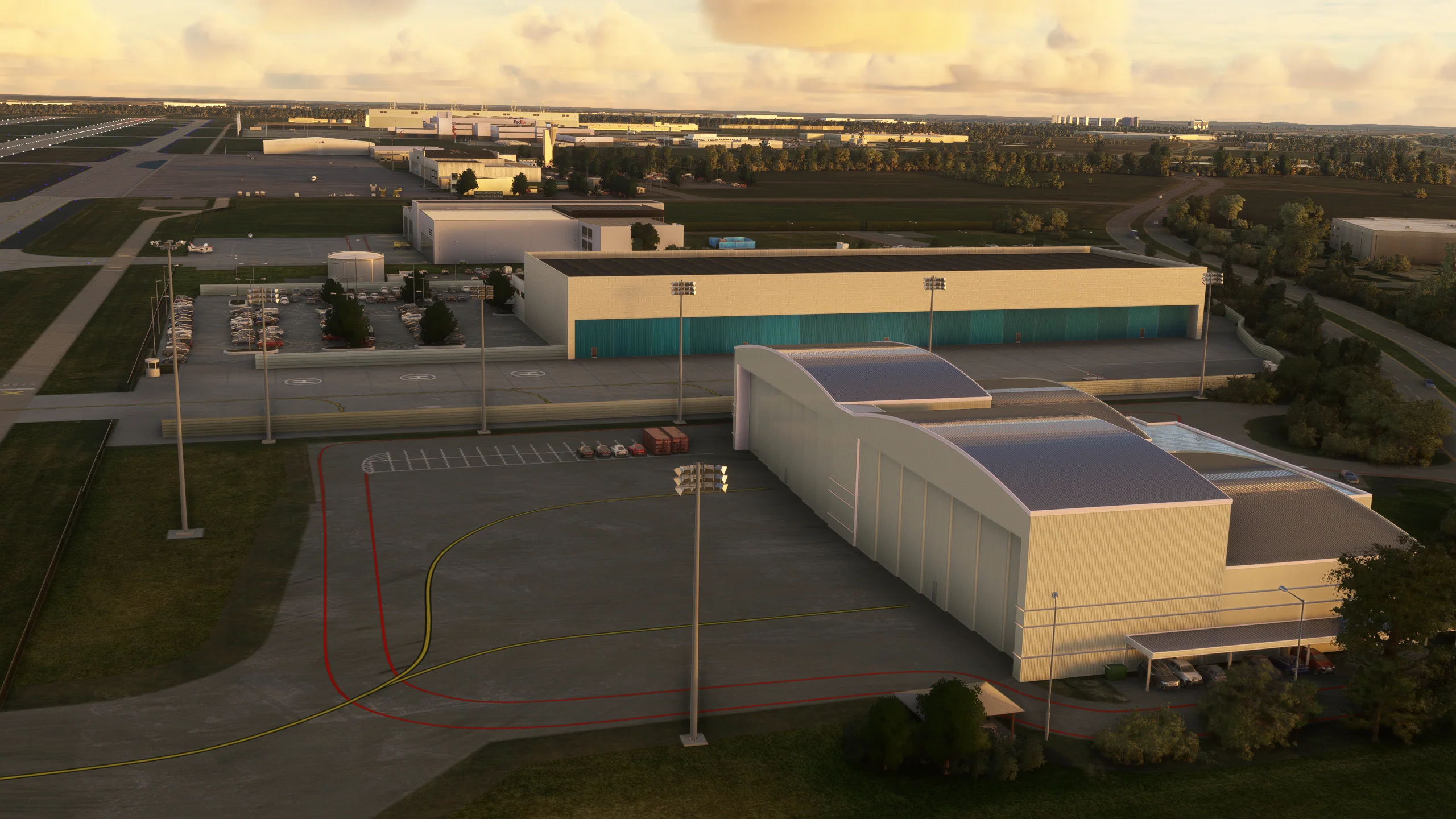 Stealthy Duck Ross Perot Field (KAFW) for MSFS-2020 - Image 11